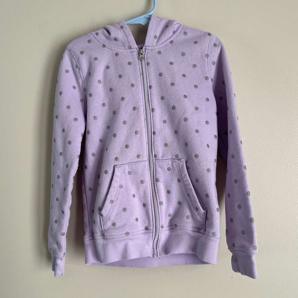 Girls 6X Full Zip Fleece Jacket